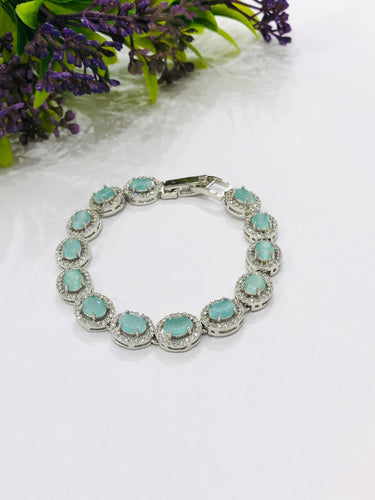 Mint Tennis Bracelet